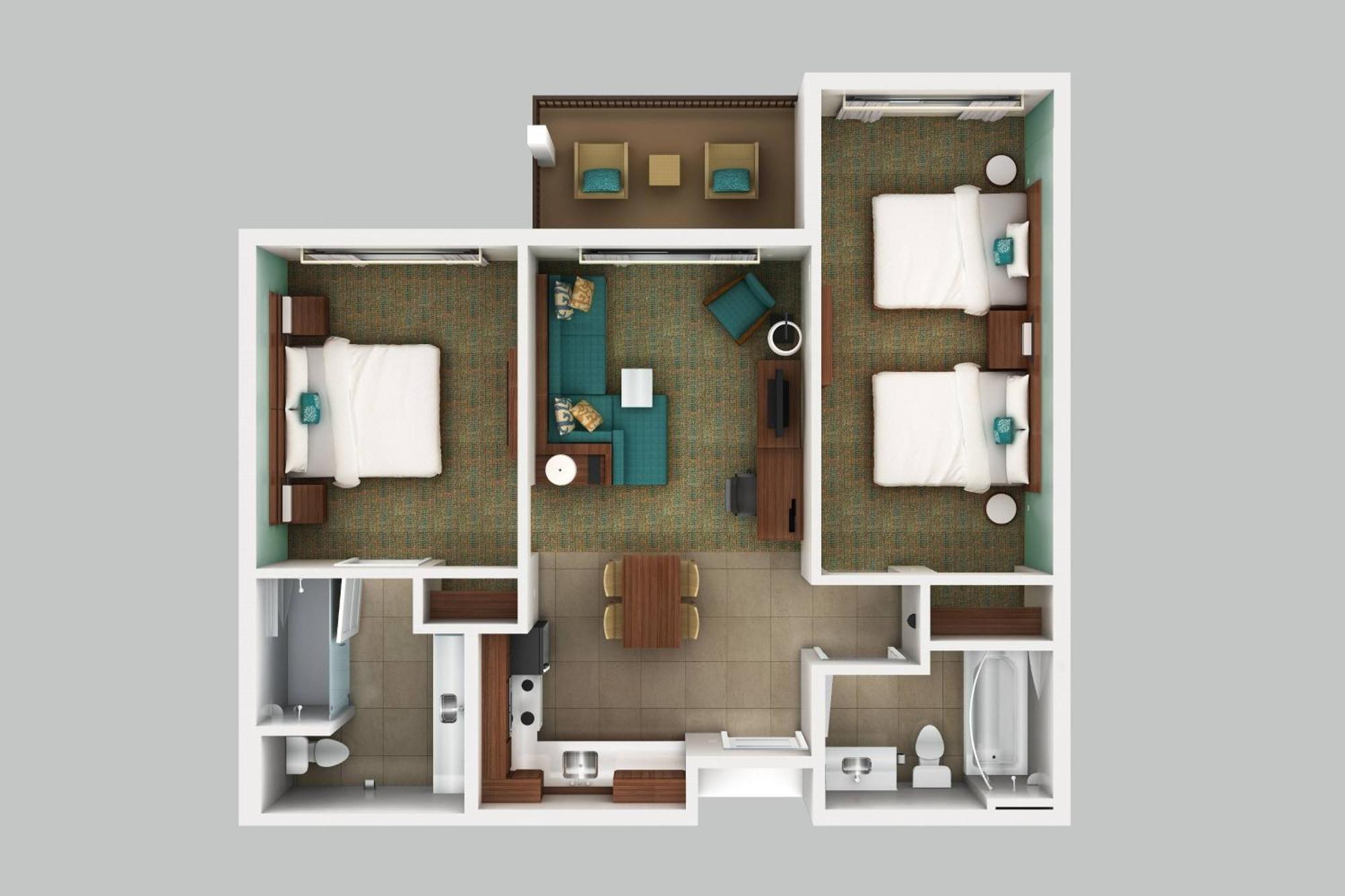 ויילי Residence Inn By Marriott Maui Wailea מראה חיצוני תמונה
